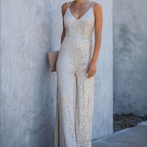 VICI Sequin Jumpsuit